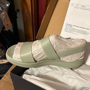 Women's Green Sandals